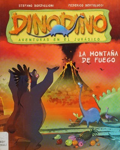 Portada de La montaña de fuego