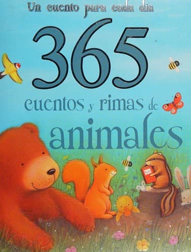 Portada de 365 cuentos y rimas de animales