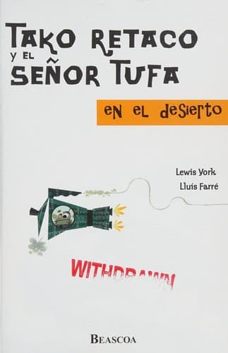 Portada de Tako Retaco y el señor Tufa en el desierto