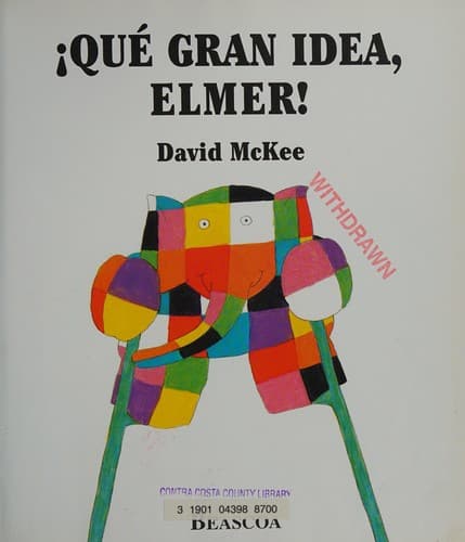 Portada de Qué gran idea, Elmer!