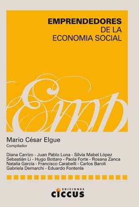 Portada de Emprendedores de la economía social