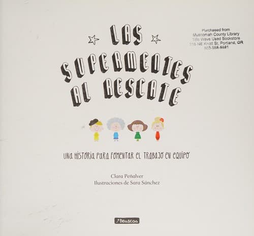 Portada de LAS SUPERMENTES AL RESCATE