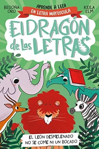 Portada de Dragón de Las Letras 2. la Leona Elena y Su Despeinada Melena