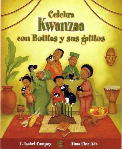Portada de Celebra Kwanzaa con Botitas y sus gatitos