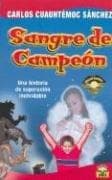 Portada de Sangre de campeón