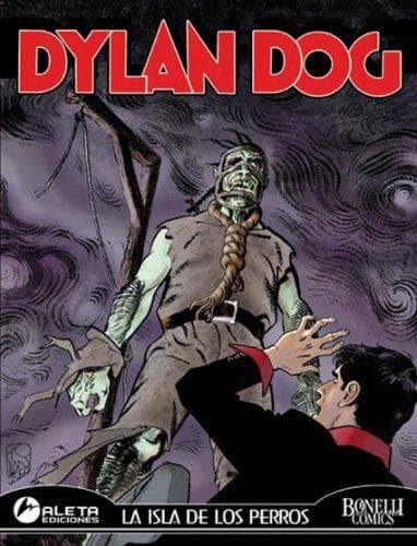 Portada de Dylan Dog vol. 7: La isla de los perros: Dylan Dog vol. 7