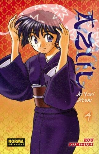 Portada de Azul, Ai Yori Aoshi vol. 4 (en español)