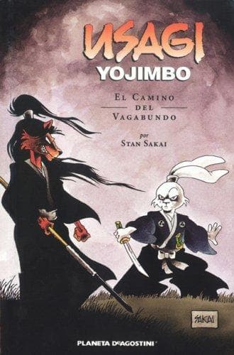 Portada de Usagi Yojimbo vol. 8: El camino del vagabundo: Usagi Yojimbo vol. 8