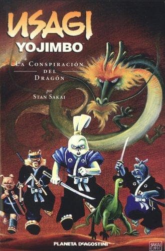 Portada de Usagi Yojimbo vol. 9: La conspiracion del dragon: Usagi Yojimbo vol. 9
