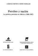 Portada de Petróleo y nación