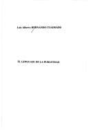 Portada de El lenguaje de la publicidad