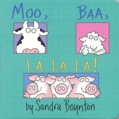 Portada de Moo, Baa, La La La (Boynton)