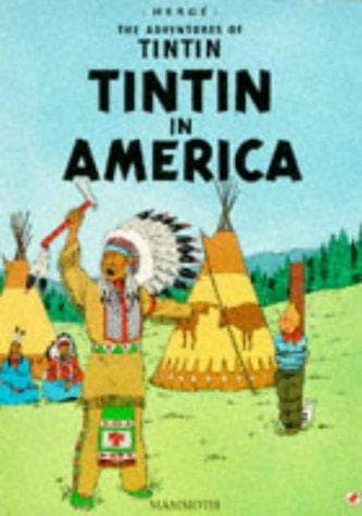 Portada de Tintin en Amérique