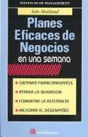 Portada de Planes Eficaces de Negocios en Una Semana