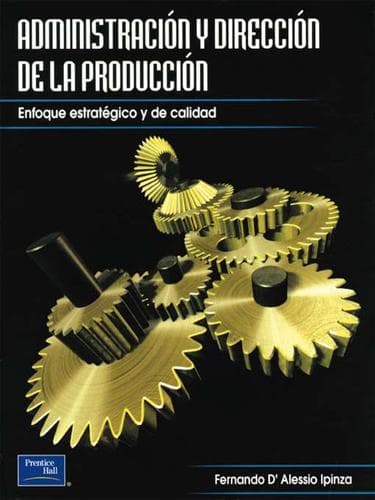 Portada de Administracion y Direccion de la Produccion