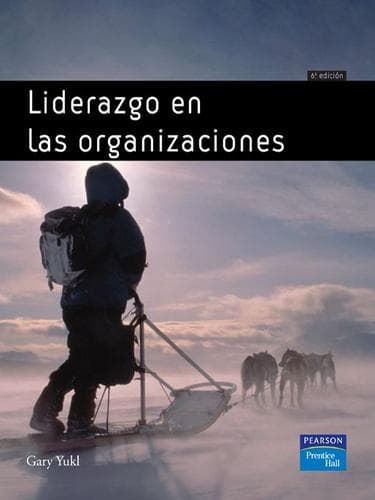 Portada de Liderazgo en las organizaciones