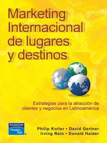 Portada de Marketing internacional de lugares y destinos