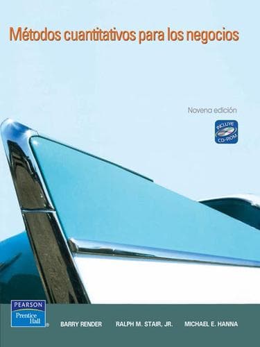 Portada de Metodos cuantitativos para los negocios
