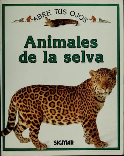 Portada de Animales de la selva