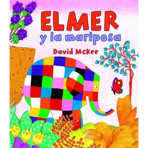 Portada de Elmer y la mariposa