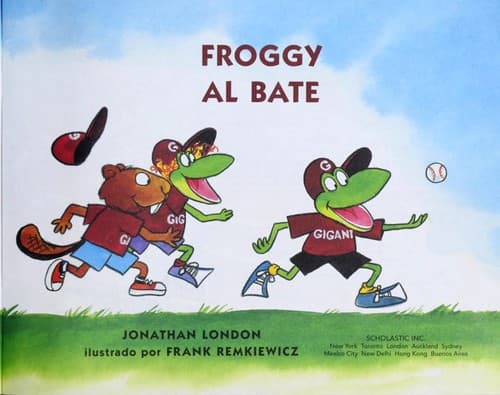 Portada de Froggy al bate