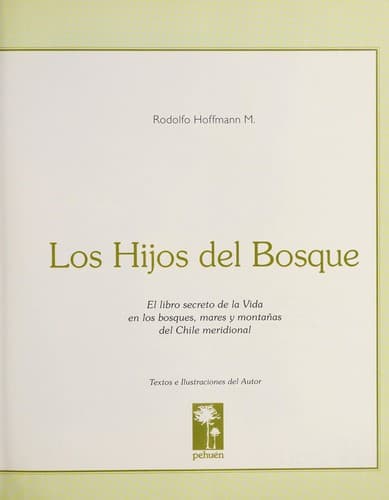 Portada de Los hijos del bosque