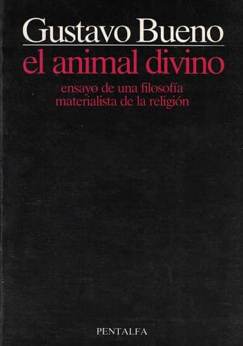Portada de El animal divino