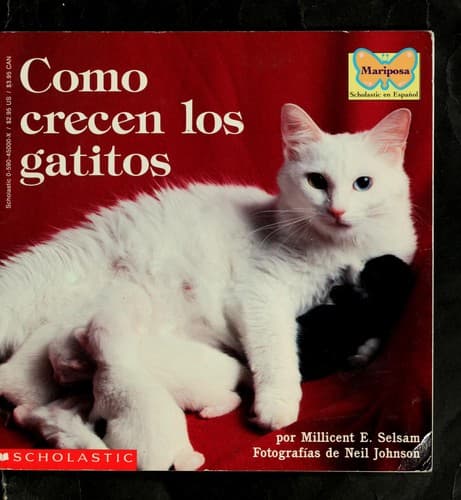 Portada de Como Crecen Los Gatitos (Mariposa)